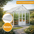 Hohlkammerplatten 8mm - Gewächshaus Stegplatten - Gewächshausmarkt